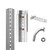 Galvanized U-Channel Sign Post (3.5ft to 8ft) (Part#: Galvanized Metal Sign Post-2)