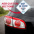 Custom "Baby on Board" Blue and White Diamond sticker on the back of a car, CUSTOM Diamond Sign(Part#: CUST2)
