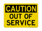 Out Of Service, Caution Sign
