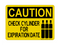 Check Cylinder For Expiration Date (Tank Symbol), Caution Sign
