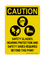 Safety Glasses, Hearing Protection And Safety Shoes Required Beyond This Point , Caution Sign