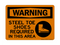 Steel Toe Shoes Required In This Area, Warning Sign