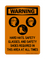 Hard Hats, Safety Glasses, And Safety Shoes Required in This Area At All Times (PPE Symbols), Warning Sign