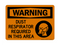 Dust Respirators Required In This Area (PPE Symbol), Warning Sign