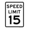 15 MPH Speed Limit Signs, MUTCD Compliant Traffic Control Signs , Reflective Sign, 10"x14" to 24"x30" 15 MPH Speed Limit Signs, MUTCD Compliant Traffic Control Signs , Reflective Sign, 10"x14" to 24"x30"