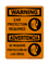 Ear Protection Required English/Spanish (PPE Symbol), Warning Sign