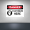 CUSTOM Danger Sign