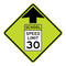 30 MPH School Speed Limit Sign, MUTCD Compliant