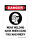 Wear Welding Mask When Using This Machinery (PPE Symbol), Danger Sign