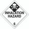 Hazard Class 6 Inhalation Hazard, Hazmat Placard