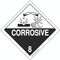Hazard Class 8 Corrosive, Hazmat Placard