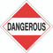 Dangerous, Hazmat Placard