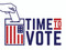 Time To Vote, Yard Sign 24"x18"