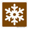 Winter Recreation Snow Flake