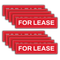 "For Lease" - Real Estate Riders 10 Pack