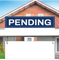 "Pending" - Real Estate Riders 24" x6 ".