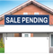 "Sale Pending" - Real Estate Riders 24" x6 ".