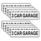 "3 Car Garage" - Real Estate Riders 10 Pack