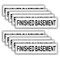 "Finished Basement" - Real Estate Riders 10 Pack