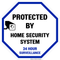 Protected By Home Security IV, 24 Hour Surveillance Sign