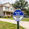 Example of Security Alert Home Security III, 24 Hour Surveillance Sign