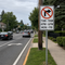 Movement Prohibition, Part-Time (3 lines), MUTCD Lane  and Turn Control , R3-1h 24"x42", 36"x66"