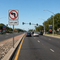Example of Left Lane (Plaque), R3-5bP  30"x12"