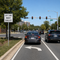Example of Left Lane Must Turn Left, MUTCD Lane  and Turn Control , R3-7L 30"x30", 36"x36", 48"x48"