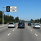 Example of HOV Lane Restriction Ends (Overhead), MUTCD Lane  and Turn Control, R3-15b, 66"x36"
