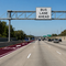Example of Preferential Lane Ahead - Bus (Overhead), MUTCD Lane  and Turn Control, R3-15d,42"x36", 54"x48"