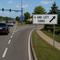 Example of U and Left Turns Directional (Oblique), R3-24a, MUTCD Lane and Turn Control, 60"x24"