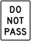 Do Not Pass, MUTCD Pass & Slow Traffic