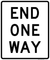 End One Way, MUTCD One Direction