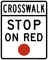 Crosswalk Stop On Red, MUTCD Traffic Signals