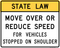 "Move Over or Reduce Speed, MUTCD Rail & Other