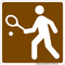 Tennis, MUTCD Recreation -  Land Recreation