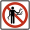 No Wood Gathering, MUTCD Prohibited Activity Sign - Trail & Land Restrictions
