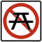 No Picnicking,  MUTCD Prohibited Activity Sign - Park, Campground & General Rules