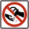 Do Not Feed The Deer,  MUTCD Prohibited Activity Sign - Park, Campground & General Rules