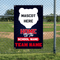 School Spirit - Starburst Template (Vertical), Banner