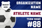 Athlete Template (With Soccer),  Yard Sign