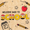 Welcome Back to School (Square) Pencil Banner