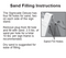 Compact A-Frame Sign Stand (Black) Fits 18"x24"