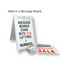 Deluxe Heavy-Duty A-Frame Stand Fits 24"x36" (Black)