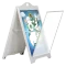 Double Sided A-Frame Sign Stand - With Lens