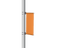 For a single pole flag