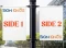 University Pole Pocket Double Sided Pair, 18 oz Banner