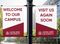 University Pole Pocket Double Sided Pair, 18 oz Banner