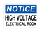 High Voltage Electrical Room