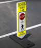 School, Pedestrians Crossing Sign